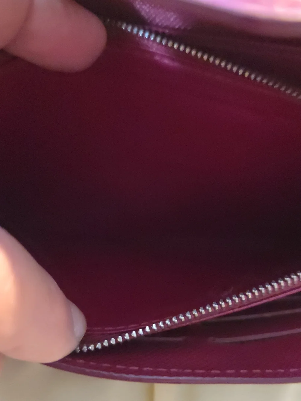 Louis Vuitton Epi Sarah Leather Envelope Wallet Fushia